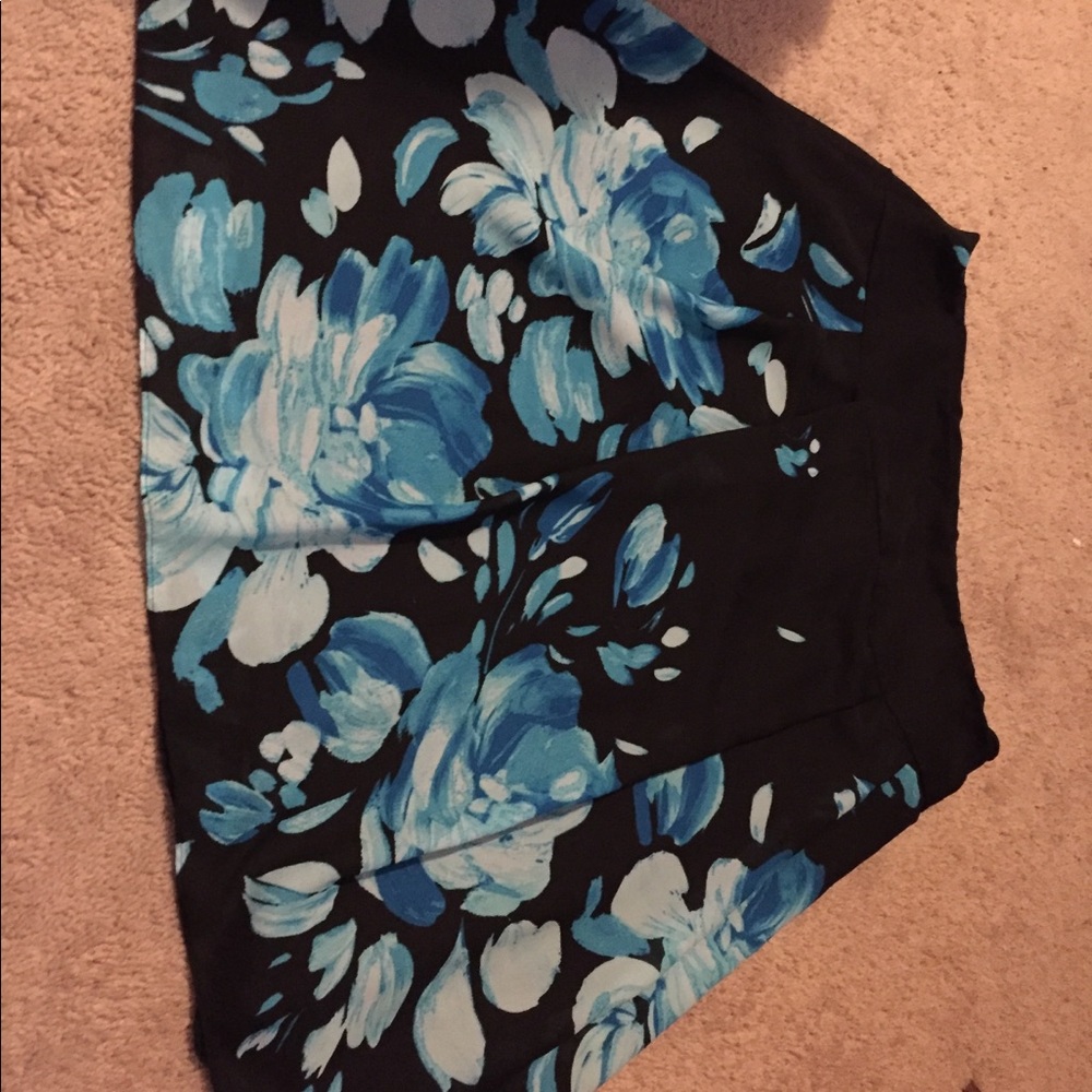 Blue Flower Skirt